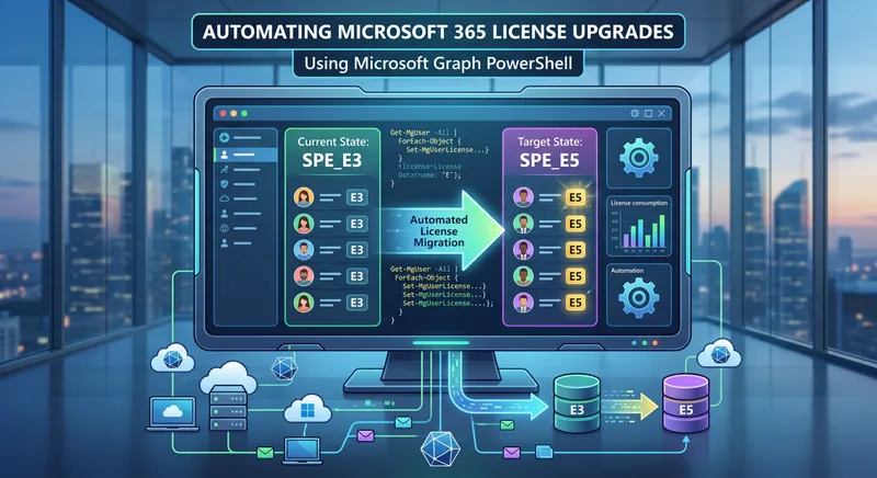 Microsoft Graph API ile M365 Lisanslarını Toplu Değiştirme